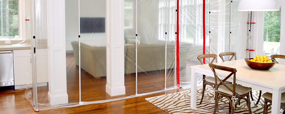 Surface Protection - Zip Wall Door